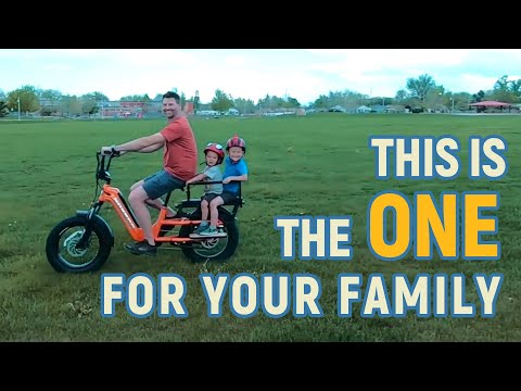 The ONLY E-bike You Need For Your Family | Best Father's Day Present | HovCart Cargo E-bike
