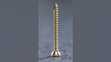 Thread Whirling Micro Bone Screws