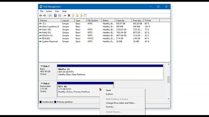 Mount a drive as a folder in NTFS