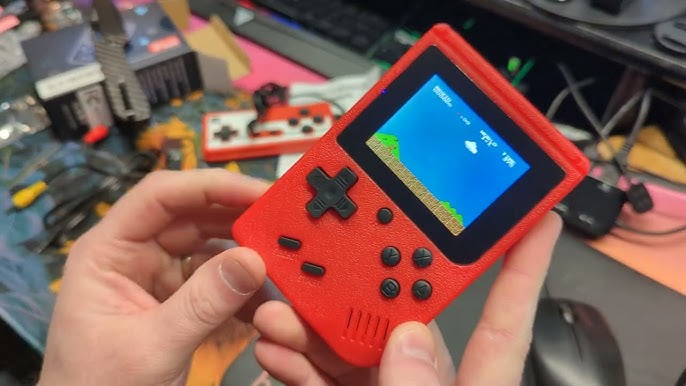 TEMU REVIEW: Handheld Game Console Retro Game Console, Support Double  Playing & TV - YouTube