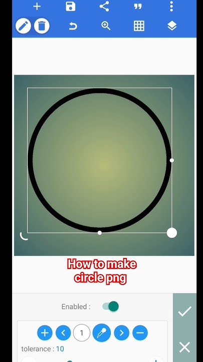 how to make circle png//circle png kese banaye//#exam #shorts #short # ...