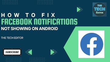 How To Fix Facebook Notifications Not Working On Android...