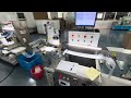 JY032 I-Shape Straw Packing Machine , including inspection machine and zig-zag carton folder 