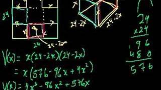 Optimization with Calculus 2