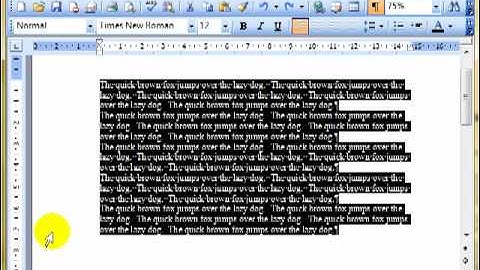 Word 3327 8 Paragraph and line spacing Microsoft Word 2003 ECDL ITQ2