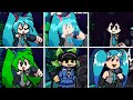 Friday Night Funkin' - Popipo but everytime it's Miku turn a Different Skin Mod is used