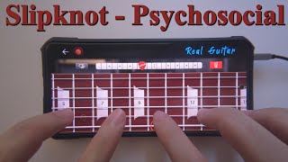 Slipknot - Psychosocial solo played on phone screenshot 3