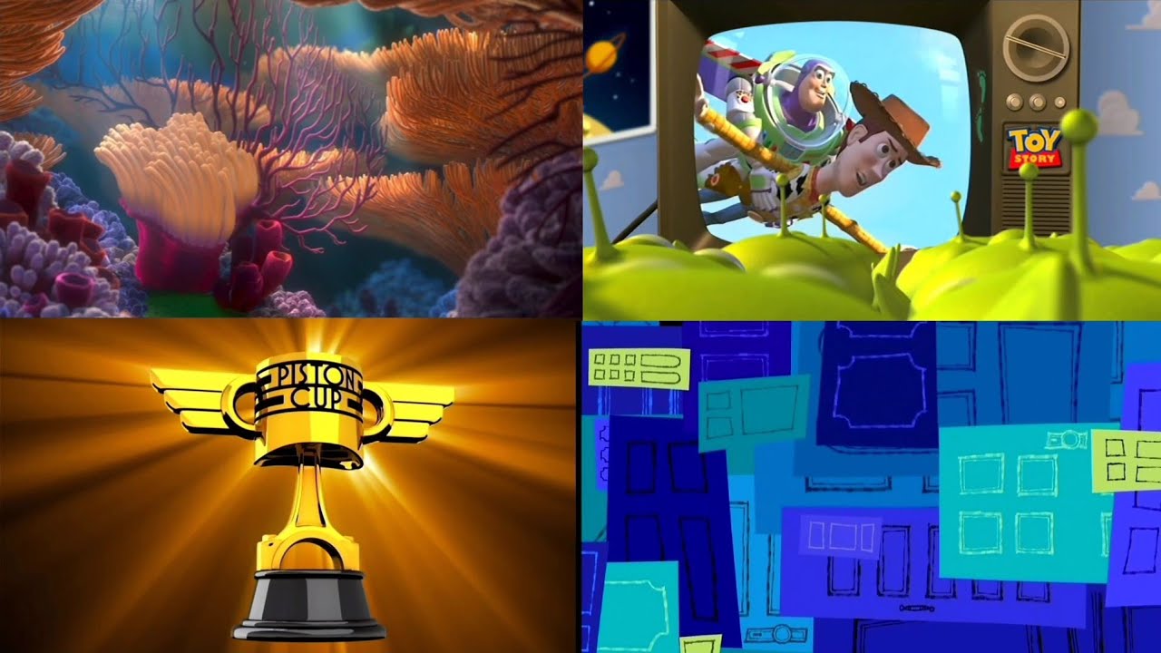 Pixar DVD Menu Play Movie Sequences