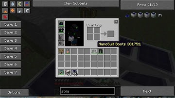 tekkit How to make and charge a nanosuit
