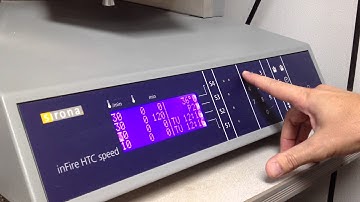 Programming the inFire sintering furnace