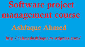 lesson 15 A course in software project management