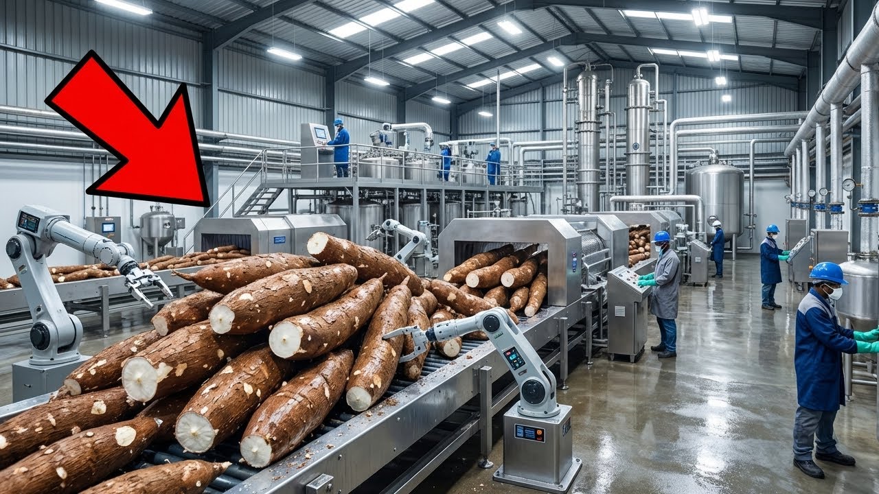 Внутри Фабрики Как Каждый День Тонны Маниоки Превращают В Премиальный Алкоголь (Полный Процесс)