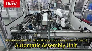 2. Mass Production of High-Quality MCBs | Huyu Electric’s Fully Automated Assembly Line