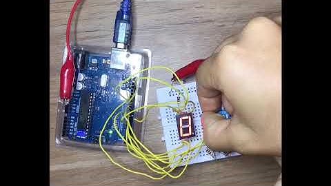 Programación de Arduino para convertir numero Binario a Decimal por medio de Dip switch y Display