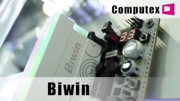 Computex 2025: Biwin mit schnellem Speicher und schnellen SSDs