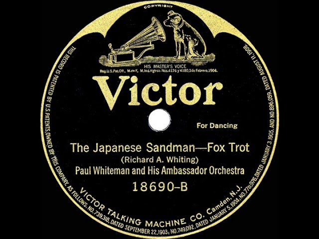 1920 Paul Whiteman - The Japanese Sandman adlı videoyu YouTube'da izle