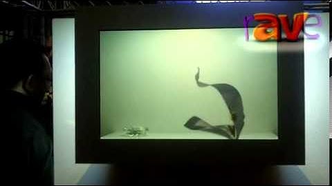 ISE 2013: RealFiction Shows New Transparent LCD Screen for Retail Applications