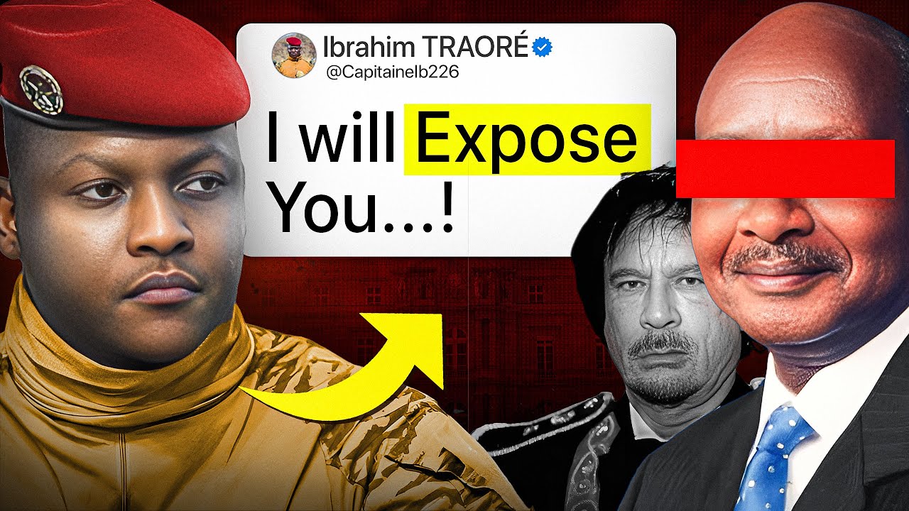 Captain TRAORE drops BOMBSHELL and EXPOSES the African Leader Who Betrayed Gaddafi.