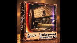 UNDERGROUND BROADCAST KIT | Vintage Radio Drum Sample Pack