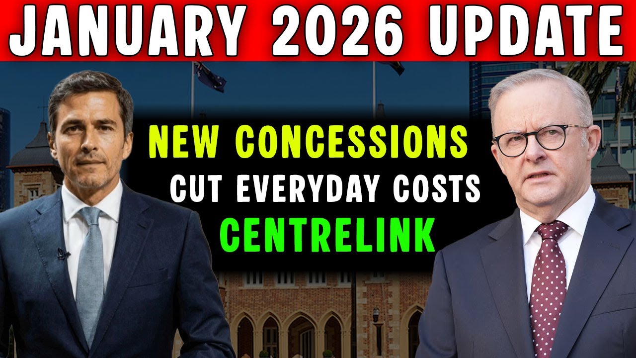 Обновление информации от Centrelink за январь 2026 года: новые льготы, снижающие повседневные рас...