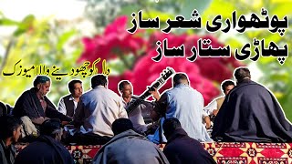 Sher Saaz Only | Pothowri  Sazeena | Sitar Saaz Best Video | Pothwari Kalam Saaz