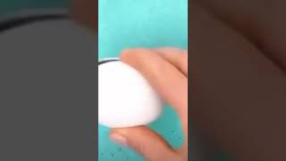 Prick the egg like this