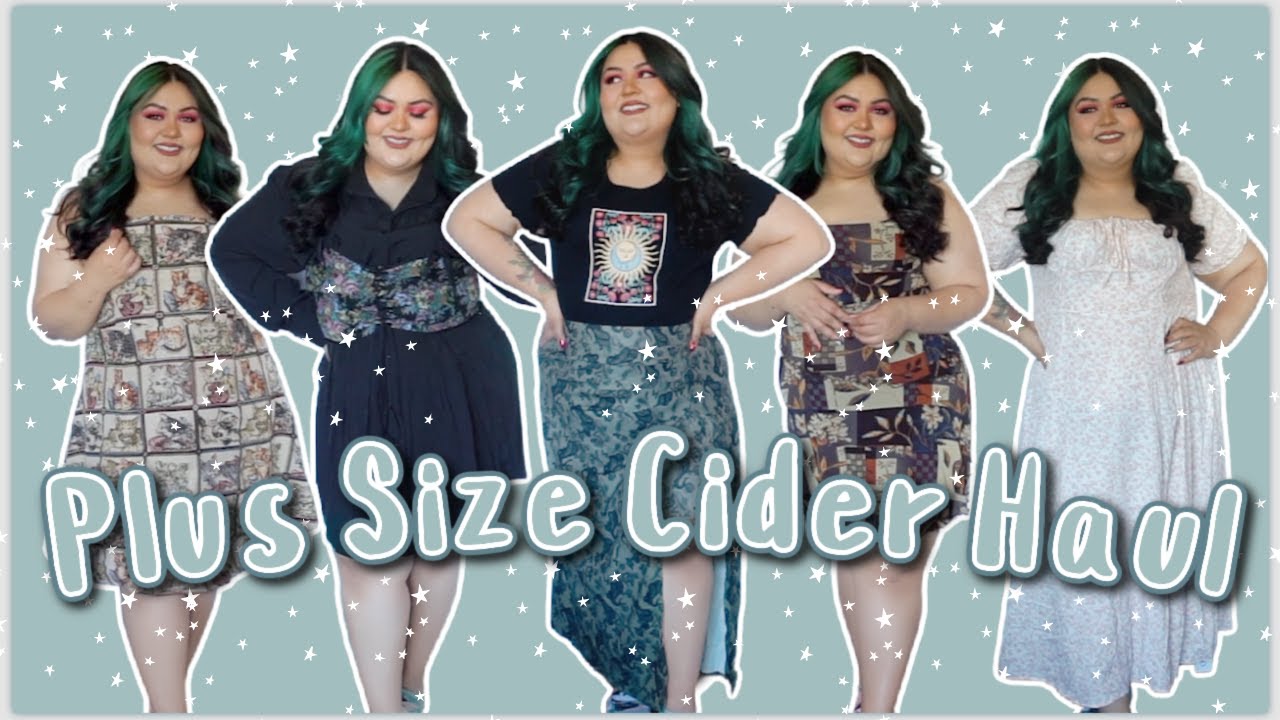 CIDER CLOTHING HAUL PLUS SIZE ZIYA SCHOLZ YouTube