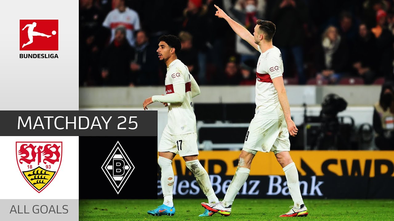 Amazing Comeback! | Stuttgart - Borussia M'gladbach 3-2 | All Goals | MD 25 – Bundesliga 21/22