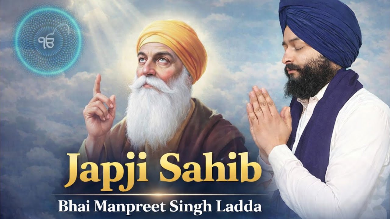 1️⃣ ਜਪੁਜੀ ਸਾਹਿਬ ਪਾਠ | Japji Sahib Path | Bhai Manpreet Singh Ladda | Nitnem Gurbani