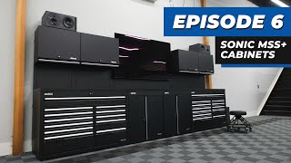 The BEST Garage Build EVER  E6: Sonic MSS+ Cabinets (Dream Cabinet Setup!)