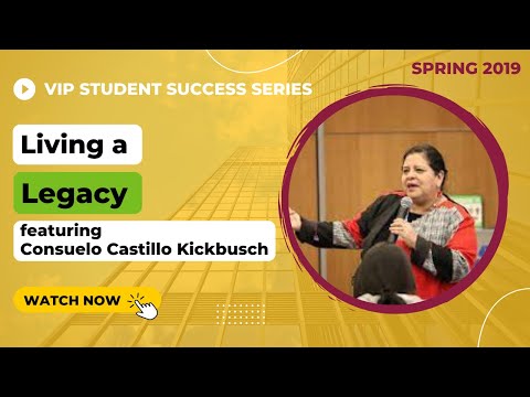Living a Legacy with Consuelo Castillo Kickbusch