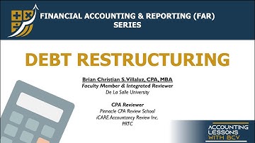 FAR: Debt Restructuring