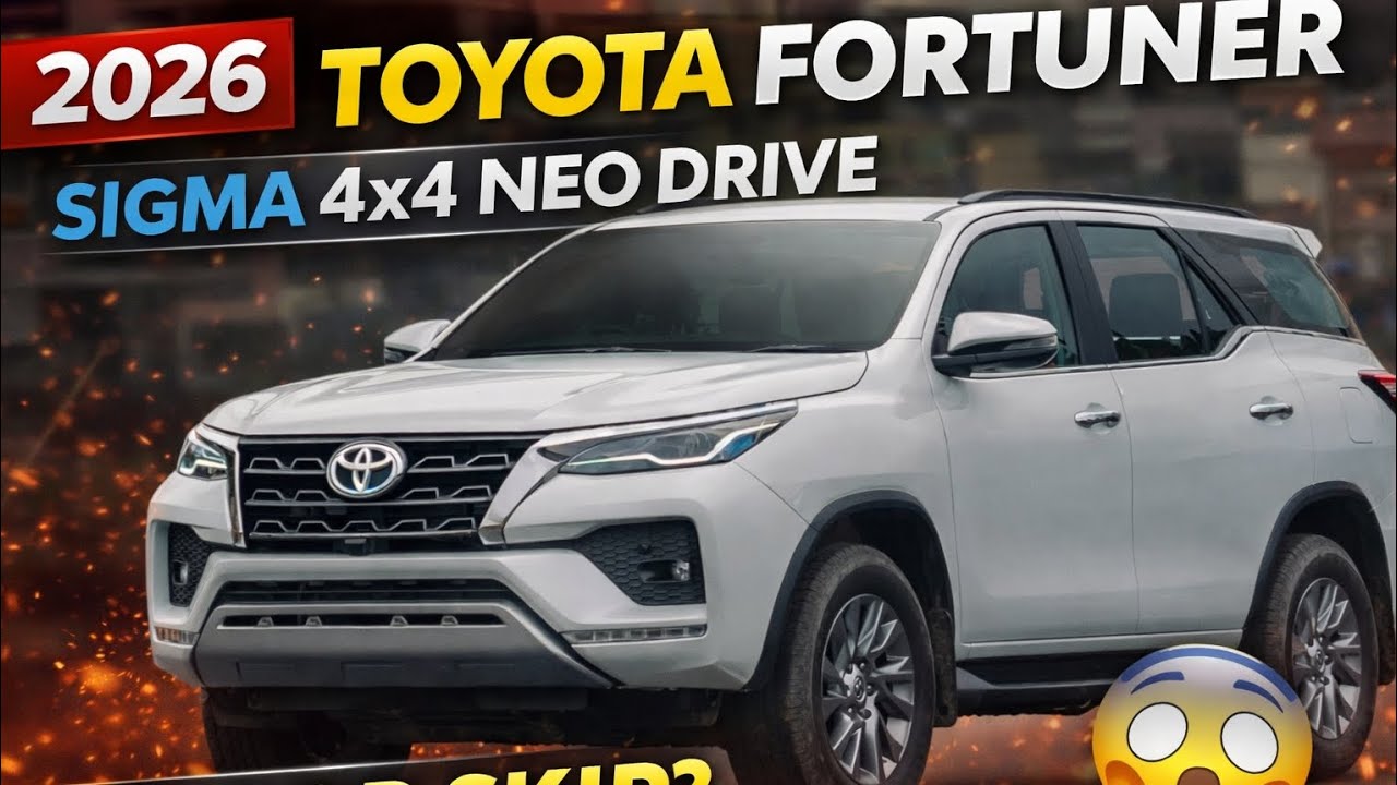“Fortuner Neo Drive 4x4 😳 | This 2026 Update Changes Everything!”