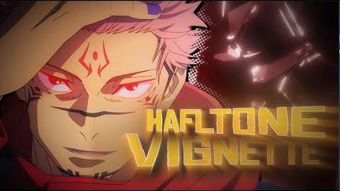 Halftone Vignette | After Effects AMV