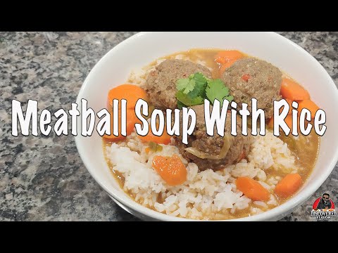 Video: How To Make Meatball Rice Soup