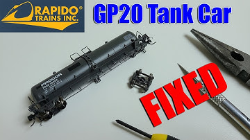 Rapido N Scale GP20 - Rolling Resistance - FIXED