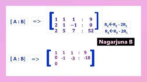 Problem Based on  Gauss Elimination Method to Solve The System of Linear Equations 1st GTK & RTW