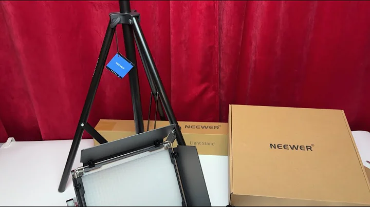Unboxing of the Neewer 660 LED Video Lights