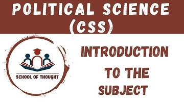 CSS Political Science