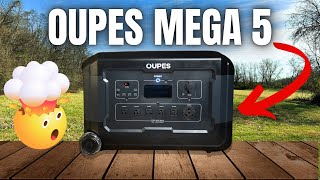 Oupes MEGA 5 Home Backup Power Station Bench Test!