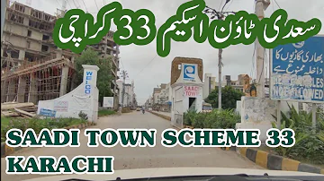 SAADI TOWN SCHEME 33 KARACHI VISIT || PLOT & HOUSES FOR SALE IN SAADI TOWN KARACHI | BEST PROJECT