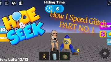 How I Speed Glitch MEGA HIDE AND SEEK #megahideandseek #glitch #roblox #gamerfdfdfďki