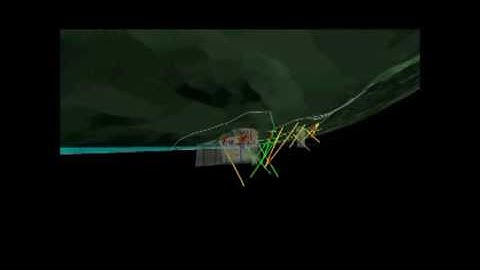 Underground at Engineer Mine, B.C. in 3D