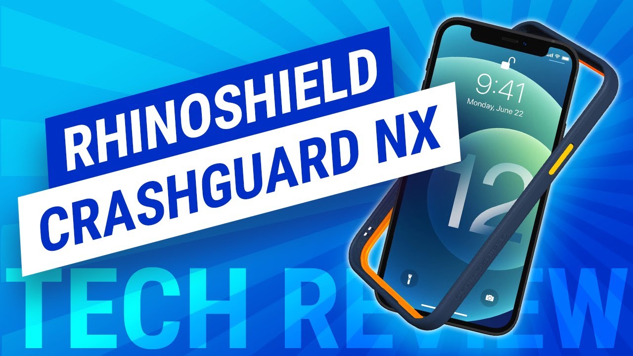 RhinoShield CrashGuard NX Modular Case, Yellow Frame+Blue Rim for iPhone 12  Mini CGN0118480