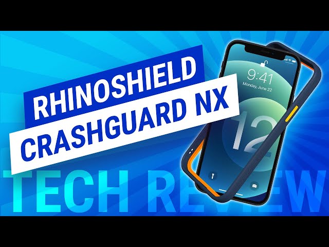 RhinoShield CrashGuard NX Modular Case, Yellow Frame+Rim for iPhone 12 Pro  Max CGN0118709