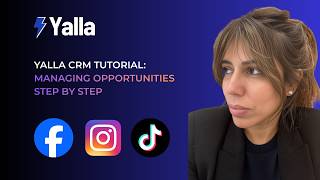 Yalla CRM Tutorial Managing Opportunities Step by Step screenshot 3