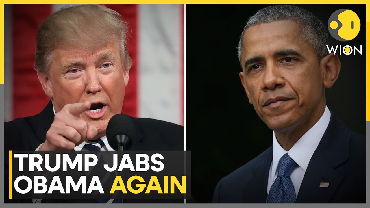 Trump Renews Attacks On Obama Amid Coup Allegations | World News | WION