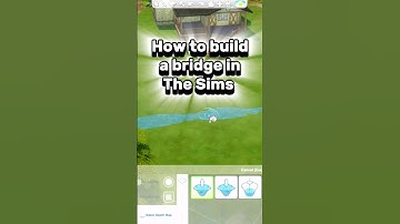 The Sims 4 tips BRIDGE #Shorts #SimsShorts #stopmotion #thesims4 #simsbuild ##SimsCreators #viral