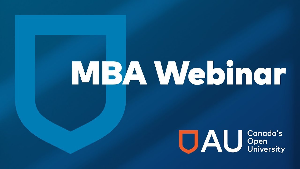 AU MBA Webinar - Apr. 16, 2025