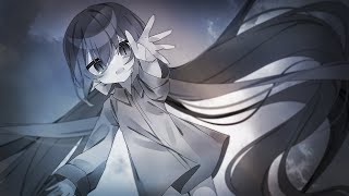 Falling into the gray sky